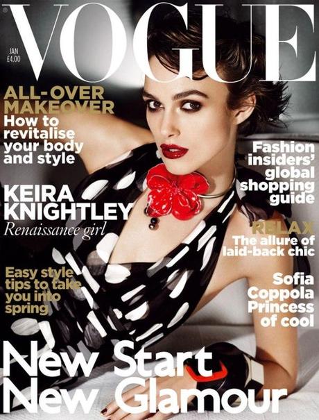 Keira Knightley X Vogue Uk Gennaio 2011