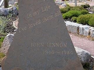 John Lennon Memorial Garden a Durness(Scozia)