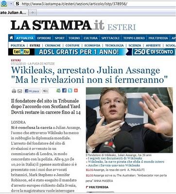 Arrestato Assange ... per fare pubblicità a wikileaks?