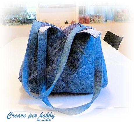 Cucito creativo: cambio di stagione e borsa di jeans