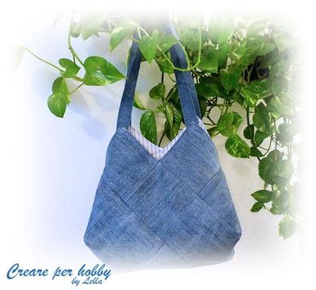 Cucito creativo: cambio di stagione e borsa di jeans