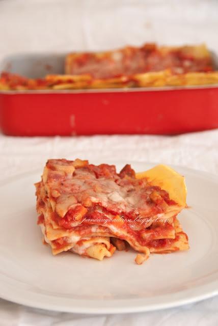 Lasagne vegetariane (Vegetarian lasagne)