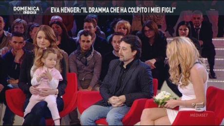 EVA HENGER SI SPOSA CON MASSIMILIANO CAROLETTI E LO RACCONTA A DOMENICA LIVE