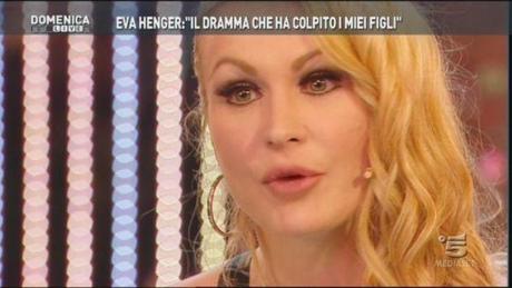 EVA HENGER SI SPOSA CON MASSIMILIANO CAROLETTI E LO RACCONTA A DOMENICA LIVE