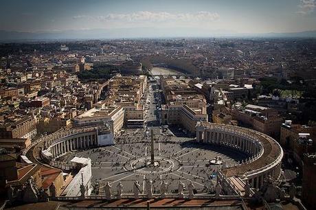 Panorama visto dalla cupola di San Pietro