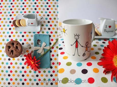 Set da colazione per il papà Set da colazione per il papà