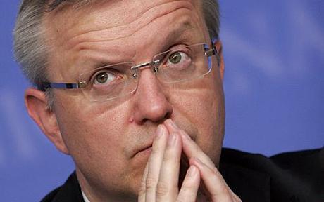 Il commissario europeo agli Affari Economici, Olli Rehn