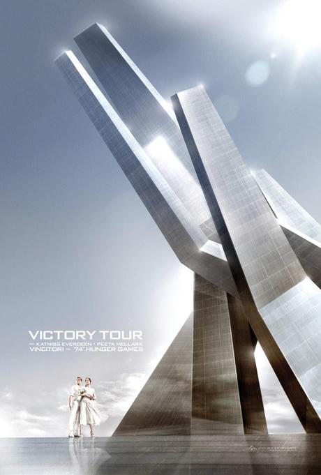 victory tour poster hunger games 2