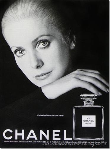 Catherine Deneuve for chanel