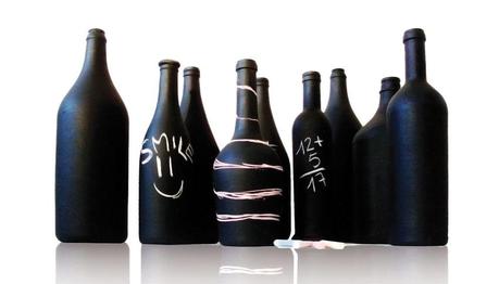 COMPLEMENTI D’ARREDO INTERATTIVI: LE BOTTIGLIE E I TAVOLI LAVAGNA DI ORA DESIGN Slide 1