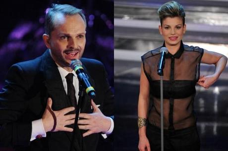 emma marrone e miguel bose ad amici 12