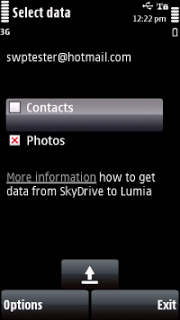 Contatti e Foto su SkyDrive anche per i Symbian 5800 - 5530 - 5230.