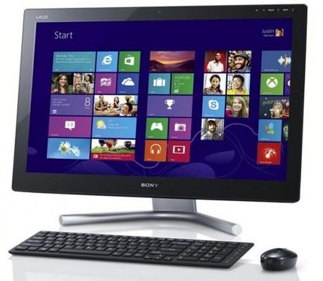 ALL-in-One Sony Vaio SVL2412V1E, con windows 8 a 64 bit, in vendita in italia Scrivi tag