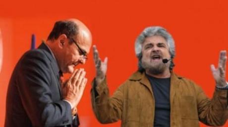 Ora che ha ottenuto il mandato esplorativo dal Colle, riuscirà il grigio paladino della partitocrazia italiana a farsi strappare un sorriso dal furente giullare anticasta? Ora che ha ottenuto il mandato esplorativo dal Colle, riuscirà il grigio paladino della partitocrazia italiana a farsi strappare un sorriso dal furente giullare anticasta?