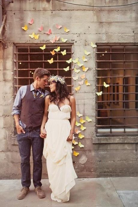 butterfly inspired wedding