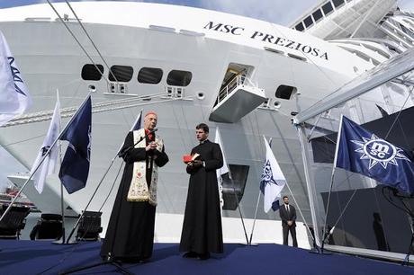 Genova. Battesimo di MSC Preziosa -le foto-