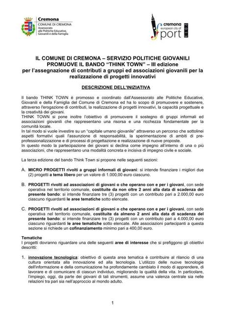 Think town, il Comune lancia un S.O.S. ai giovani: “Dateci idee” 20130325-023628.jpg