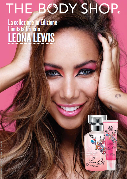 NOVITA' || Leaona Lewis firma una Collezione in Edizione Limitata per The Body Shop