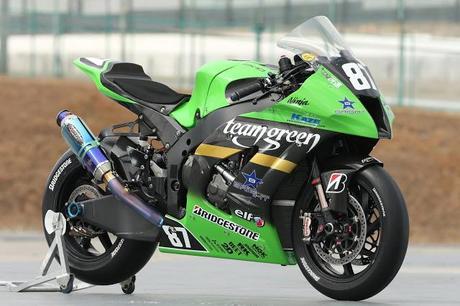 Kawasaki ZX-10R Team Green All Japan Superbike 2013