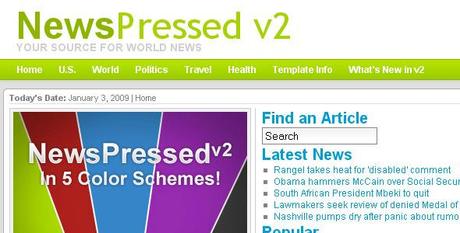 Responsive Joomla News Template Responsive Joomla News Template