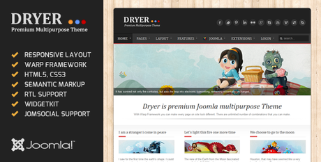 Responsive Joomla News Template Responsive Joomla News Template