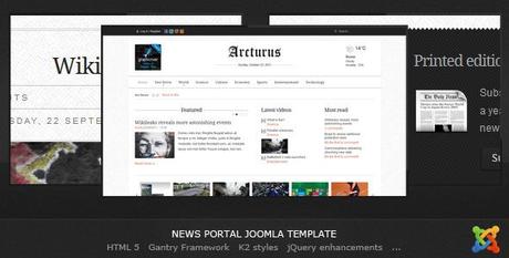 Responsive Joomla News Template Responsive Joomla News Template