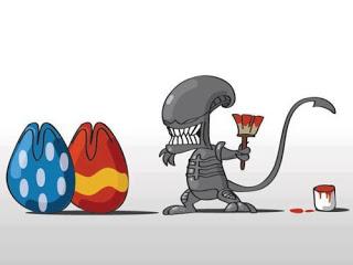 Uova di Pasqua e Conigli