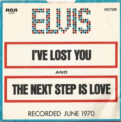 I'VE LOST YOU / THE NEXT STEP IS LOVE [USA]