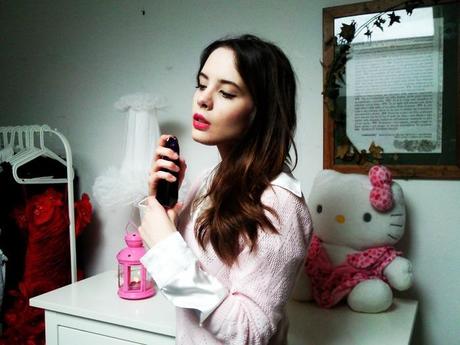 Thinking in pink. Thinking in pink.