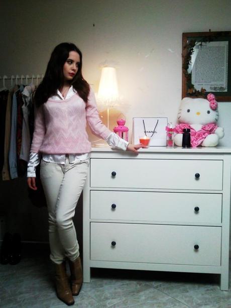 Thinking in pink. Thinking in pink.