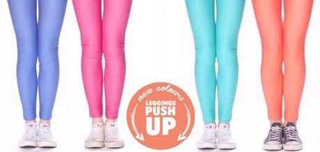 I leggings Push-up di Calzedonia si tingono di primavera