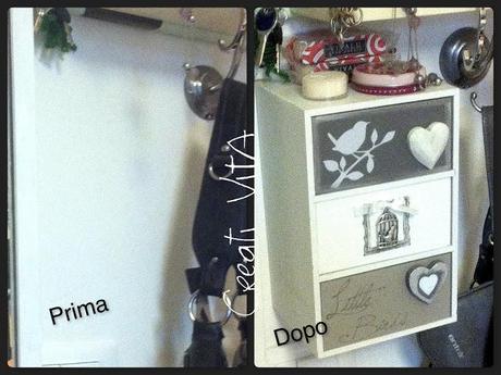 [BRICO] Una cassettiera a muro in 2 minuti! - How to hang a little chest of drawers to the wall in 2 minutes!