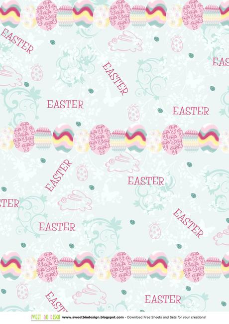 Set di carte Easter Mix - Easter Mix paper set