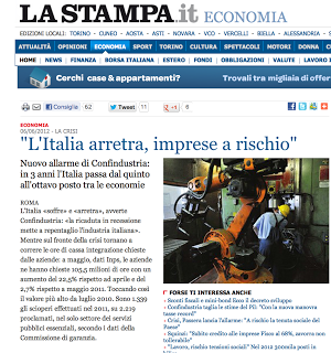 l'italia economica insorge