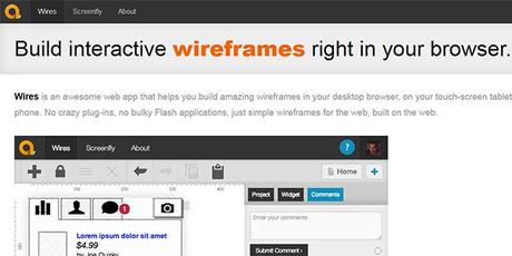 Wireframe Tools per Web Designer