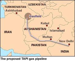 Il progetto del gasdotto TAPI