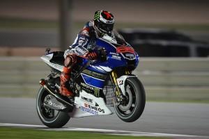 MotoGP, Qatar: le Yamaha YZR-M1 dominano le prime libere Jorge Lorenzo Qatar