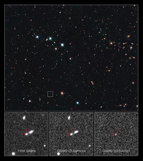 Hubble ‘scova’ la supernova più distante