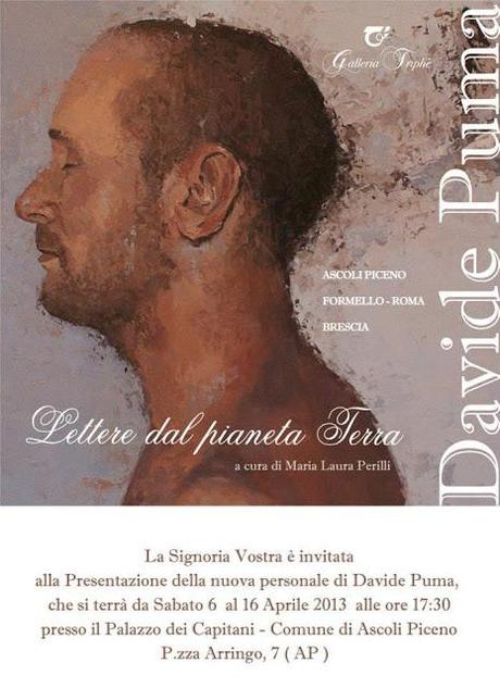Davide Puma | Lettere dal pianeta terra | a cura di Laura Perilli