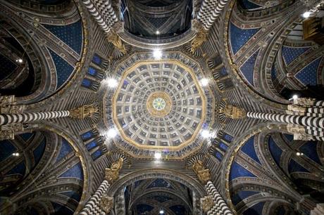La Cupola del Duomo di Siena, veduta interna per La Porta del Cielo, Civita. 
