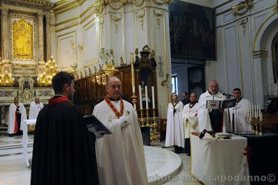 TEMPLARI A POSITANO:Don Giulio elevato a cappellano