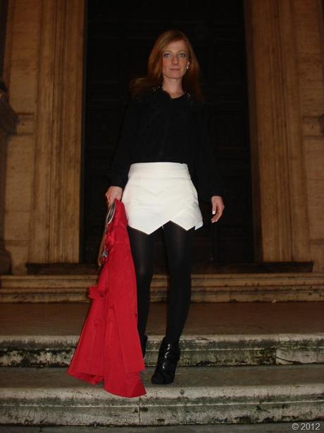 zara skirt, zara must have, margiela candy bag, fashion blogger roma
