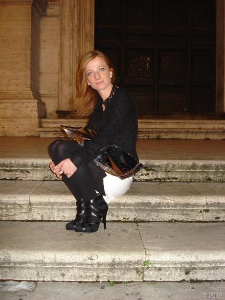 fashion blogger roma, fashion boots, zara skirt shorts, the unoriginal sin