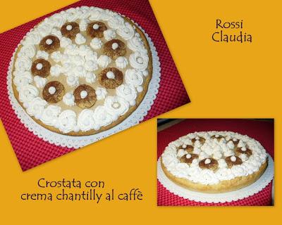 CROSTATA CON CREMA CHANTILLY AL CAFFE'