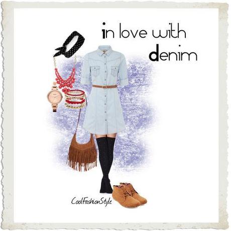 Set on Polyvore #23 - In love with denim