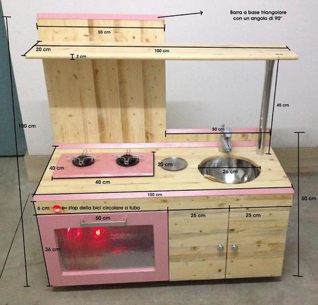 Come costruire una cucina per bambini di legno