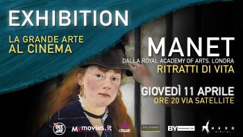 Giovedì 11 aprile – MANET: RITRATTI DI VITA, l’arte al cinema dalla Royal Academy of Arts di Londra. A Firenze al Portico! Manet_700x394