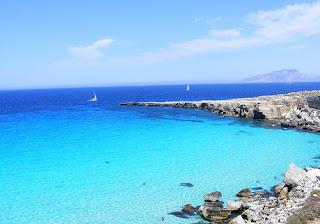 Favignana...una farfalla sul mare