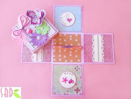 Scatolina Sorpresa! Scrapbooking - Surprise! Box