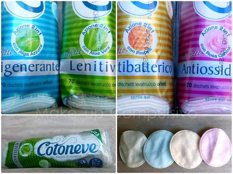 Cotoneve - dischetti levatrucco Azione 2in1 Cotoneve - dischetti levatrucco Azione 2in1